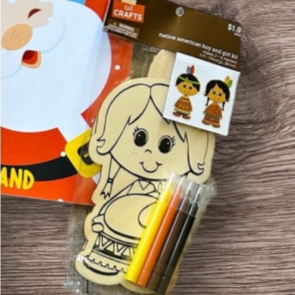 ✅ 5 for $25 - 5-Piece Kids Holiday Lot: Crafts, Stickers, Coloring, PEZ - Picture 3 of 6